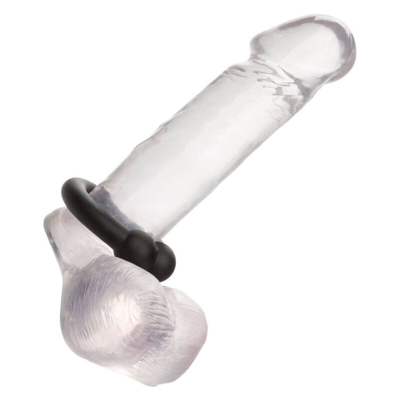 Calexotics-Alpha Muscle Ring Nero-Silicone, impermeabile · Anelli & Guaine per pene (immagine 7)