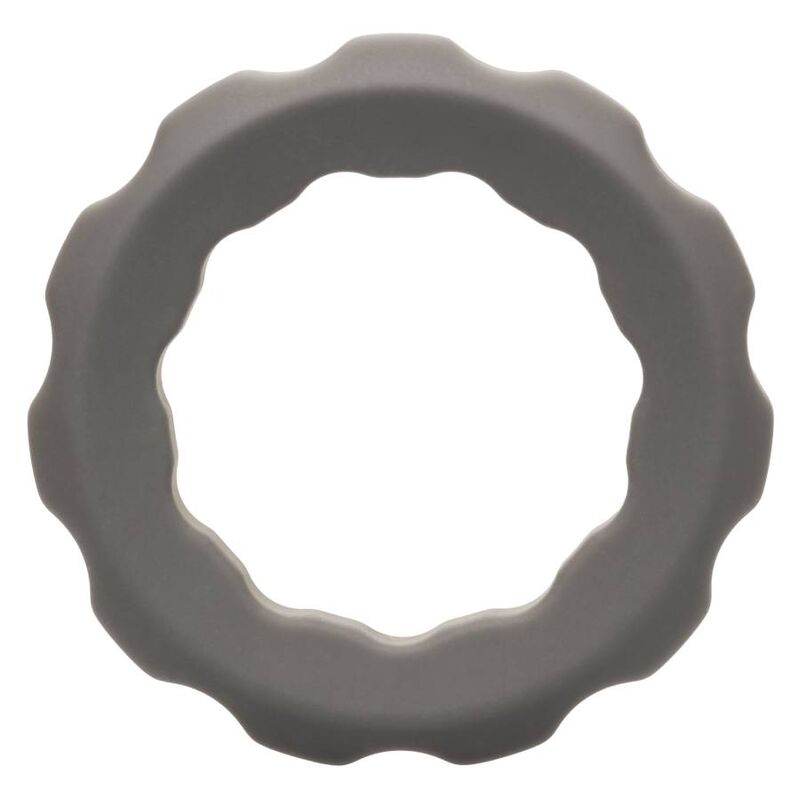 Calexotics-Alpha Anello Erect Grigio-Silicone, Impermeabile · Anelli & Guaine per pene (immagine 8)