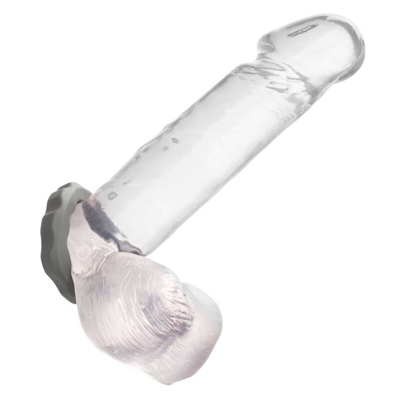 Calexotics-Alpha Anello Erect Grigio-Silicone, Impermeabile · Anelli & Guaine per pene
