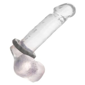 Calexotics-Alpha Anello Erect Grigio-Silicone, Impermeabile · Anelli & Guaine per pene (immagine 4)