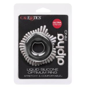 Calexotics-Anello ottimale Nero-Silicone, impermeabile 16 Calexotics-Anello ottimale Nero-Silicone, impermeabile · Anelli & Guaine per pene (immagine 8)