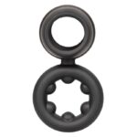 Calexotics-Alpha Dual Magnum Ring Negru-Silicon, Waterproof · Inele & Mansoane Penis (imaginea 10)
