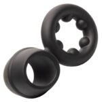 Calexotics-Alpha Dual Magnum Ring Negru-Silicon, Waterproof · Inele & Mansoane Penis (imaginea 9)
