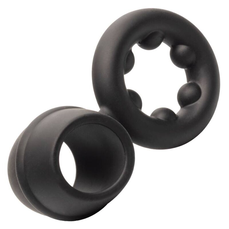 Calexotics-Alpha Dual Magnum Ring Negru-Silicon, Waterproof · Inele & Mansoane Penis (imaginea 9)