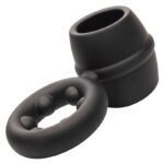 Calexotics-Alpha Dual Magnum Ring Negru-Silicon, Waterproof · Inele & Mansoane Penis (imaginea 6)