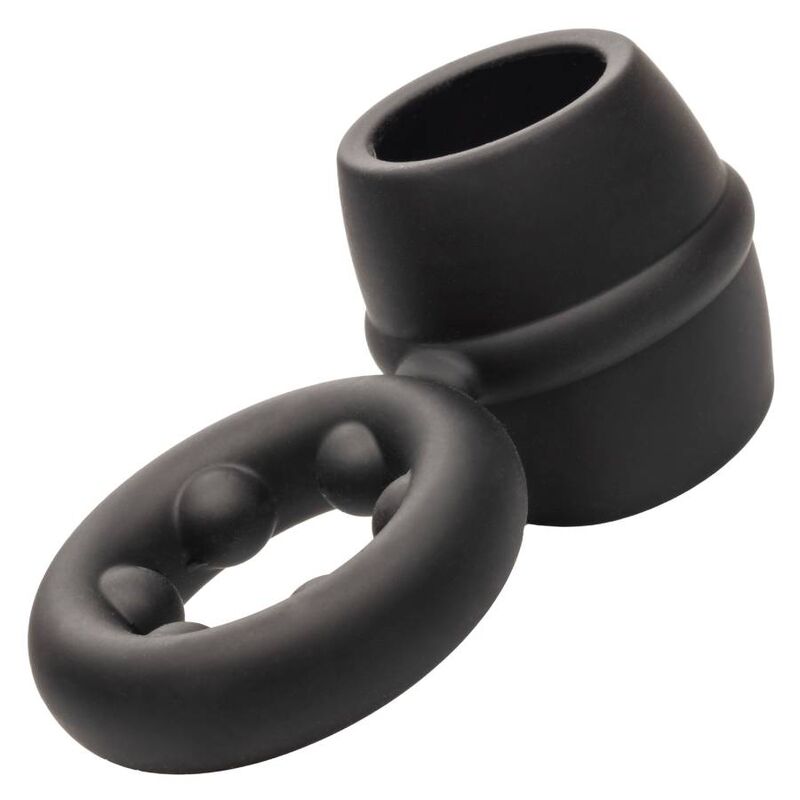 Calexotics-Alpha Dual Magnum Ring Negru-Silicon, Waterproof · Inele & Mansoane Penis (imaginea 6)