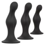 Calexotics-Kit Anal Ripple 3 Sonde in Silicone con Ventosa · Giocattoli anali