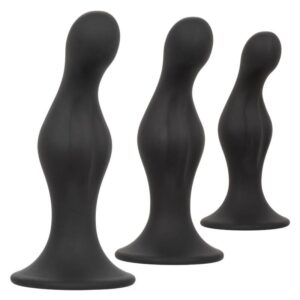 Calexotics-Kit Anal Ripple 3 Sonde in Silicone con Ventosa 17 Calexotics-Kit Anal Ripple 3 Sonde in Silicone con Ventosa · Giocattoli anali