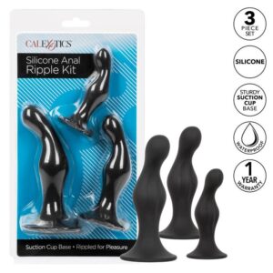Calexotics-Kit Anal Ripple 3 Sonde in Silicone con Ventosa 18 Calexotics-Kit Anal Ripple 3 Sonde in Silicone con Ventosa · Giocattoli anali (imaginea 2)