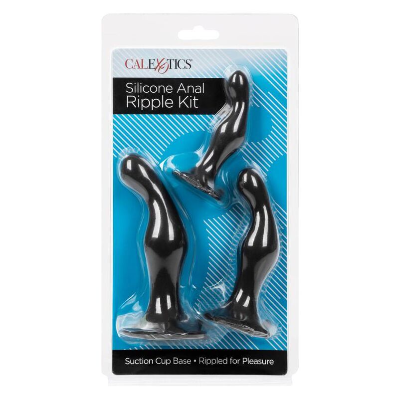 Calexotics-Kit Anal Ripple 3 Sonde in Silicone con Ventosa 15 Calexotics-Kit Anal Ripple 3 Sonde in Silicone con Ventosa · Giocattoli anali (imaginea 15)