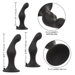 Calexotics-Kit Anal Ripple 3 Sonde in Silicone con Ventosa 21 Calexotics-Kit Anal Ripple 3 Sonde in Silicone con Ventosa · Giocattoli anali (imaginea 5)