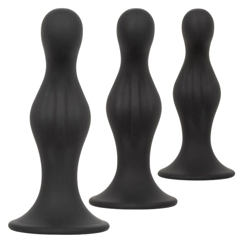 Calexotics-Kit Anal Ripple 3 Sonde in Silicone con Ventosa 4 Calexotics-Kit Anal Ripple 3 Sonde in Silicone con Ventosa · Giocattoli anali (imaginea 4)
