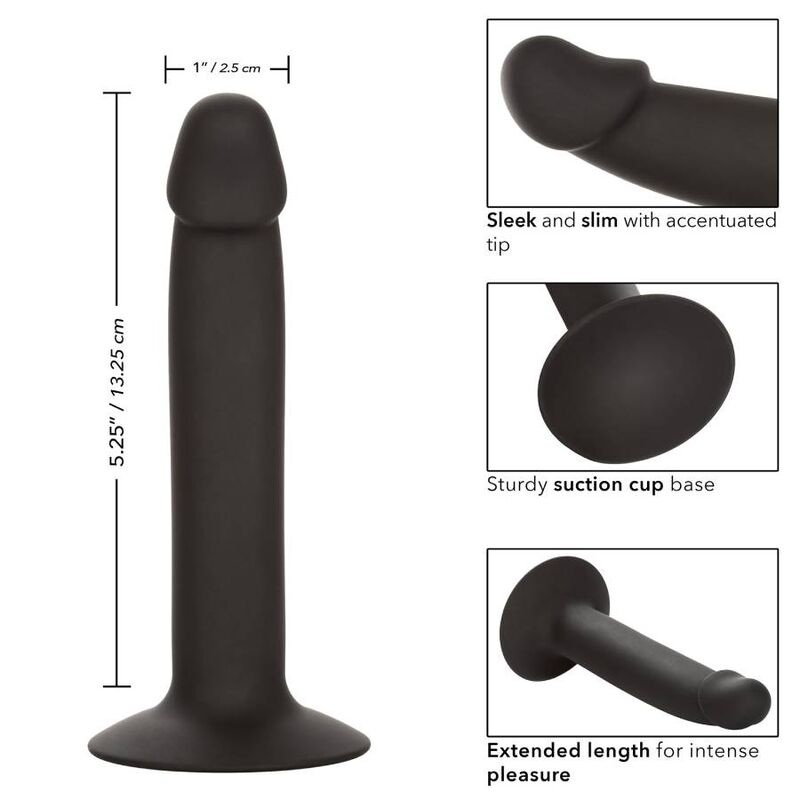 Calexotics-Slim Anal Stud-Silicone, Ventosa · Giocattoli anali (immagine 9)