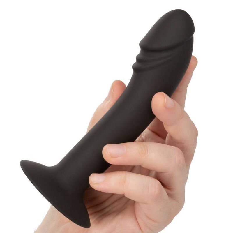 Calexotics-Plug anale Curvato-Silicio, Ventosa · Giocattoli anali (immagine 9)