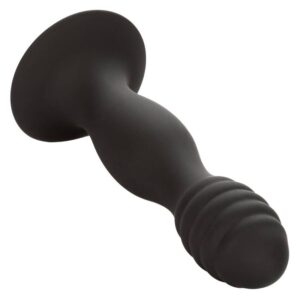 Calexotics-Plug anale Striato in Silicone con Ventosa · Giocattoli anali (immagine 4)