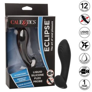 Calexotics-Sonda analogica flessibile in silicone liquido-12 velocità · Giocattoli anali (imaginea 2)