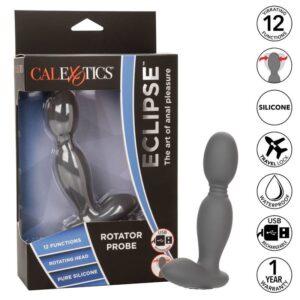 Calexotics-Rotatore anale in silicone ricaricabile, 12 · Giocattoli anali (immagine 2)
