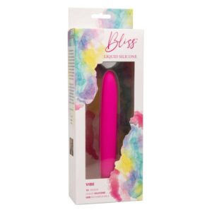 Calexotics-Bliss Vibe Pink Vibratore in Silicone Liquido, Usb · Vibratori (immagine 2)