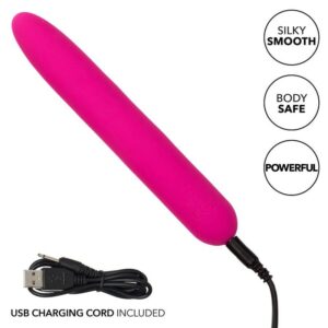 Calexotics-Bliss Vibe Pink Vibratore in Silicone Liquido, Usb · Vibratori (immagine 7)