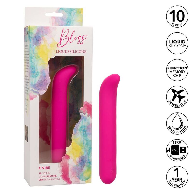 Calexotics-Bliss G Vibe Vibratore Punto G Silicone Rosa · Vibratori (immagine 5)