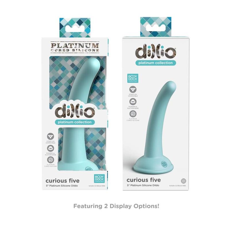 Pipedreams-Dildo Dillio Curious Five 12,7 cm Verde · Dildo & Stimolatori (immagine 3)