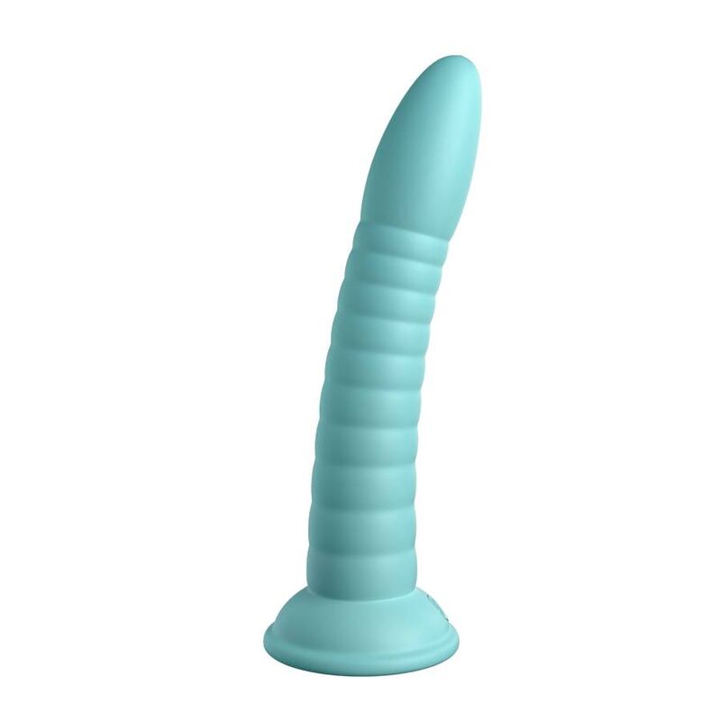 Pipedreams-Dildo Dillio Wild Thing 17,78 cm Verde 1 Dillio-Wild Thing 17,78 cm Verde-Silicon, Ventuza — PIPEDREAMS · Dildo & Stimulatoare