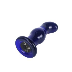 Toyjoy-The Gleaming Plug anale Vibrante in Vetro-5 velocità