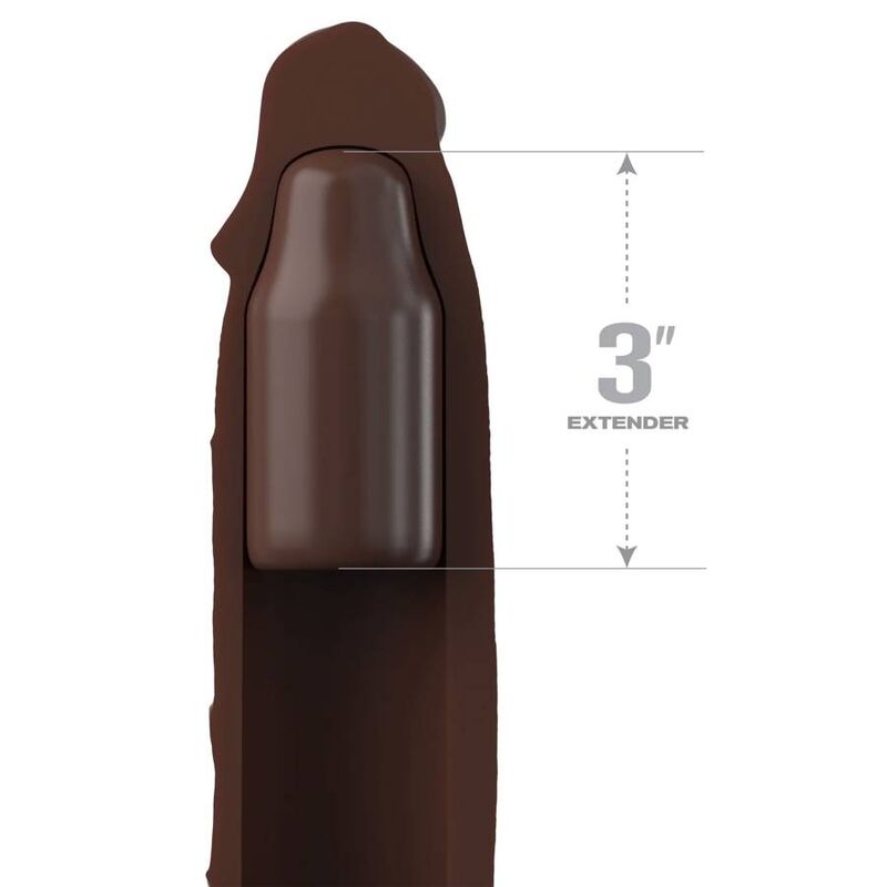Fantasy X-tensions-Pipedreams Estensione a cinghia, 17,78 cm · Anelli & Guaine per pene (immagine 3)