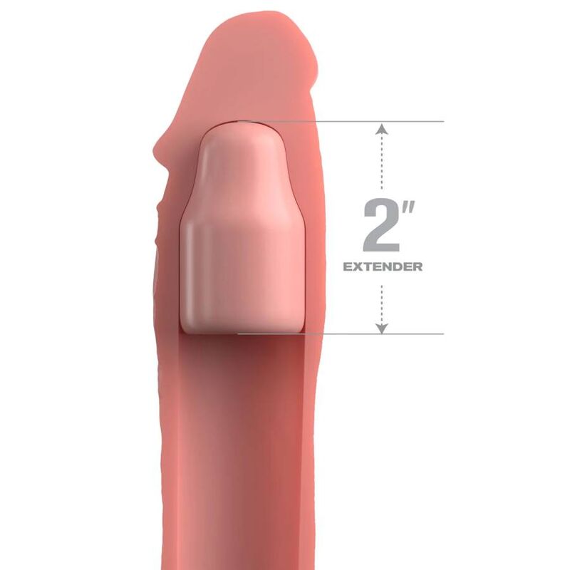 Fantasy X-tensioni-Guaina 20,32 cm + 5,00 cm Estensione 2 Fantasy X-tensioni-Guaina 20,32 cm + 5,00 cm Estensione — PIPEDREAMS · Anelli & Guaine per pene (imaginea 2)