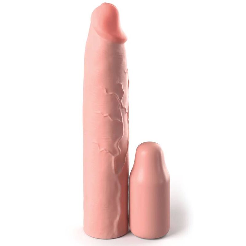 Fantasy X-tensions-Guaina 22,86 cm + Estensione Rimovibile 7,62 2 Fantasy X-tensions-Guaina 22,86 cm + Estensione Rimovibile 7,62 — PIPEDREAMS · Anelli & Guaine per pene (imaginea 2)