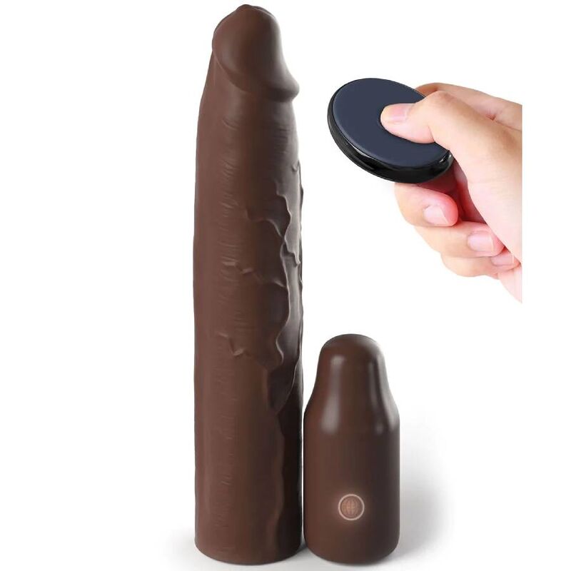 Fantasy X-tensioni-Guaina vibrante staccabile 22,86 cm + spina 7,62 3 Fantasy X-tensioni-Guaina vibrante staccabile 22,86 cm + spina 7,62 — PIPEDREAMS · Anelli & Guaine per pene (imaginea 3)