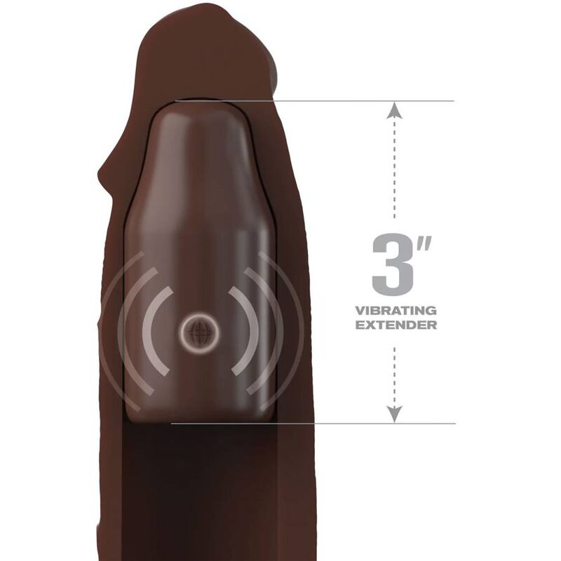 Fantasy X-tensioni-Guaina vibrante staccabile 22,86 cm + spina 7,62 2 Fantasy X-tensioni-Guaina vibrante staccabile 22,86 cm + spina 7,62 — PIPEDREAMS · Anelli & Guaine per pene (imaginea 2)