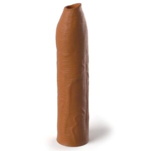 Fantasy X-Tensione-Estensione Manicotto Uncut 17,78 cm Caramel-Silicone