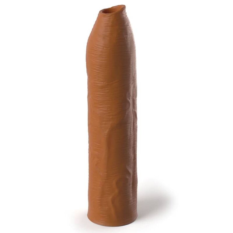 Fantasy X-Tensione-Estensione Manicotto Uncut 17,78 cm Caramel-Silicone