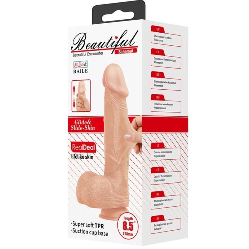 Baile Dildos-Beautiful Encounter Bahamut Dildo Realista Flessibile 6 Baile Dildos-Beautiful Encounter Bahamut Dildo Realista Flessibile · Dildo & Stimolatori (imaginea 6)