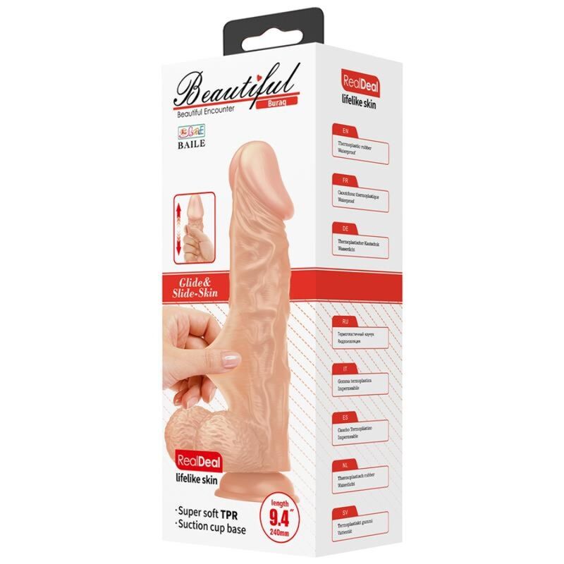 Baile Dildos-Bella Incontri Buraq Dildo Realistico Flessibile · Dildo & Stimolatori (imaginea 5)