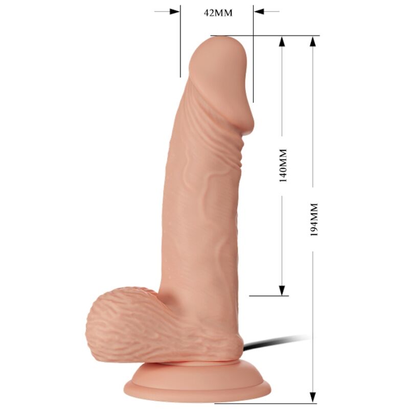 Baile-Incontro Bello Zebulon Vibrazione Dildo Realistico 19.4 cm 7 Baile-Incontro Bello Zebulon Vibrazione Dildo Realistico 19.4 cm · Vibratori (immagine 7)
