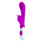 High Tech-Vibrator Rabbit cu Funcție de Lins si Vibrații — PRETTY LOVE · Vibratoare (imaginea 5)