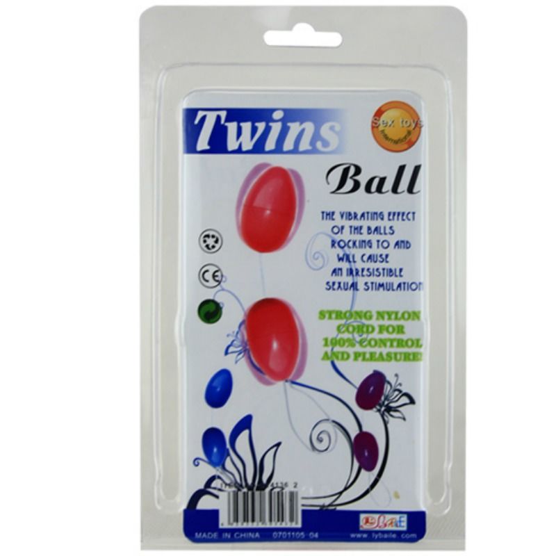 Baile Anal-Twins Ball Palline anali Rosa-ABS 2 Baile Anal-Twins Ball Palline anali Rosa-ABS · Giocattoli anali (imaginea 2)