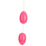 Baile Anal-Twins Balls Bile Anale Roz-ABS · Jucarii Anale