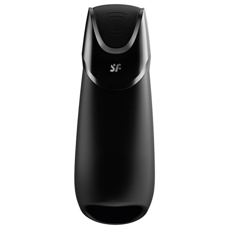 Satisfyer Men-Uomo Vibration+ Nero-Silicone, Ricaricabile, App, USB · Masturbatori (immagine 4)