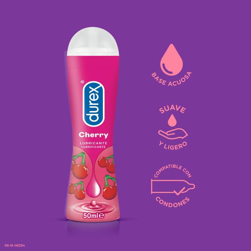 Durex Lubes-Play Cherry Gel Aromatizzato Ciliegia 50 ml 2 Durex Lubes-Play Cherry Gel Aromatizzato Ciliegia 50 ml · Lubrificanti (imaginea 2)