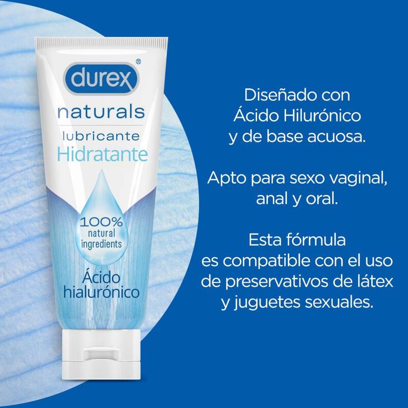 Durex Lubes-Naturals Gel Idratante Intimo 100 ml 3 Durex Lubes-Naturals Gel Idratante Intimo 100 ml · Lubrificanti (imaginea 3)
