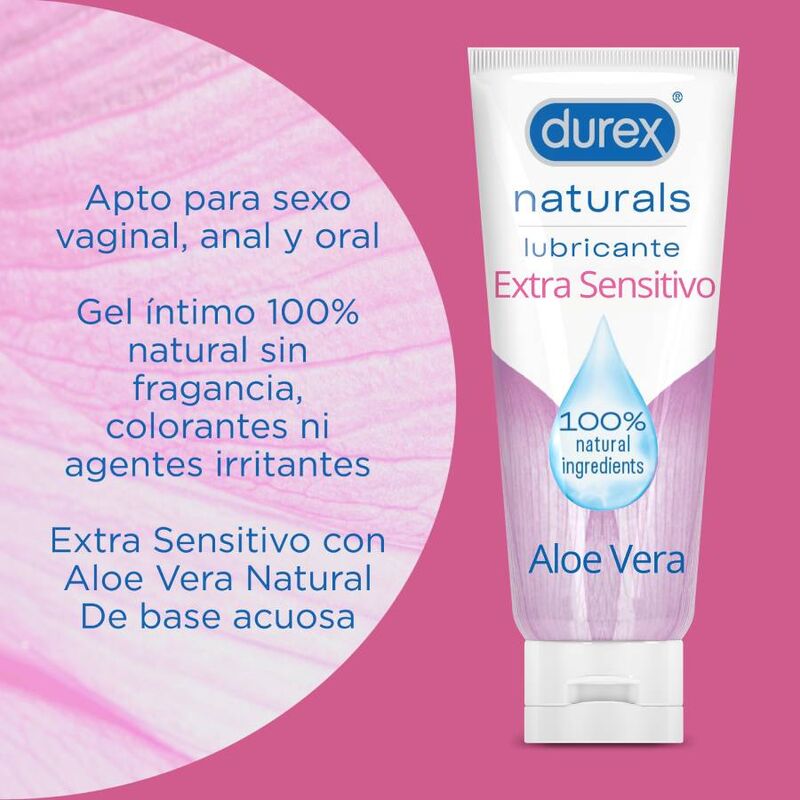 Durex Lubes-Naturals Lubrificante Extra Sensibile 100 ml 2 Durex Lubes-Naturals Lubrificante Extra Sensibile 100 ml · Lubrificanti (imaginea 2)