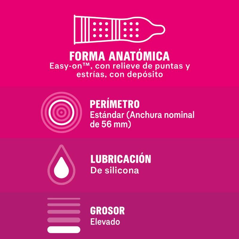 Durex Condoms-Dammi Piacere 12 Pezzi-Latex · Preservativi (immagine 2)