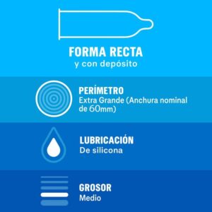 Durex Condoms-Natural Xl 12 Pezzi-Latex · Preservativi (immagine 3)