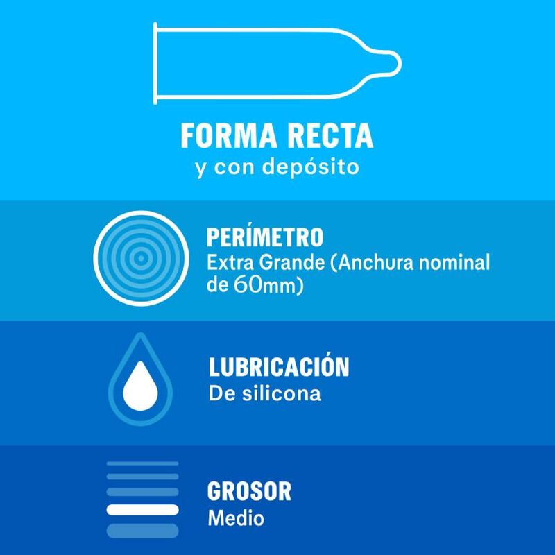 Durex Condoms-Natural Xl 12 Pezzi-Latex · Preservativi (immagine 3)