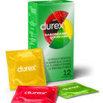 Durex-Preservativo aromatizzato Taste Me 53 mm 12 Pezzi · Preservativi