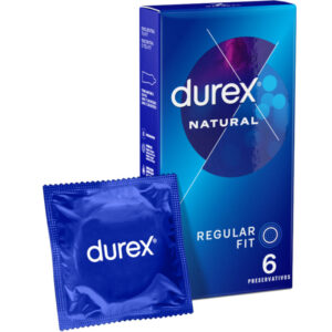 Durex Condoms-Natural Classic 6 Pezzi-Latex