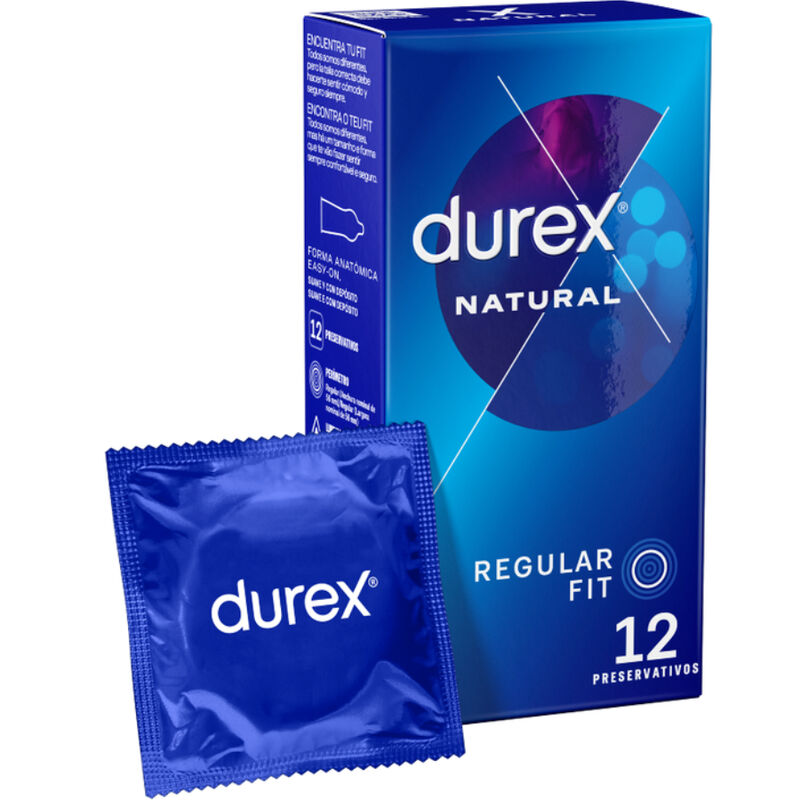 Durex Condoms-Natural Plus 12 Pezzi-Latex 1 Durex Condoms-Natural Plus 12 Pezzi-Latex · Preservativi